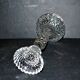 Diamant candlestick candle holder in molded pressed glass by Portieux Vallerysthal