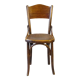 Fischel bistrot chair N°7273, wooden seat, circa 1930
