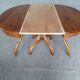 Extending table with vintage bentwood base from the end of the 19th century