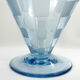 French art deco large conic glass vase, 1920