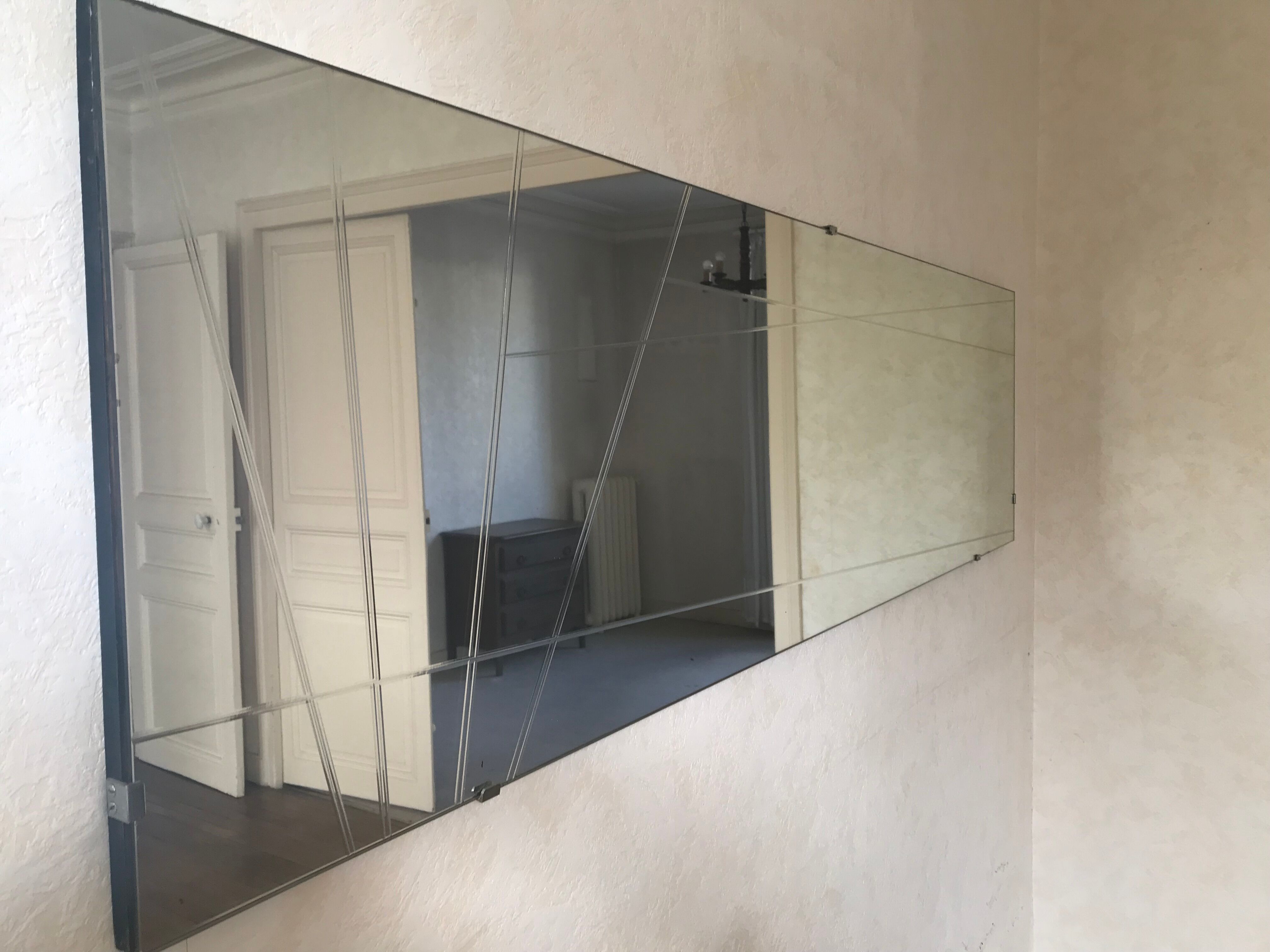 Mirror bistro 50s 192x51cm