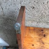 Old wooden shelf from the 19th century