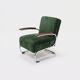 Fauteuil tubulaire Bauhaus par W. Gispen pour Mücke Melder années 1930