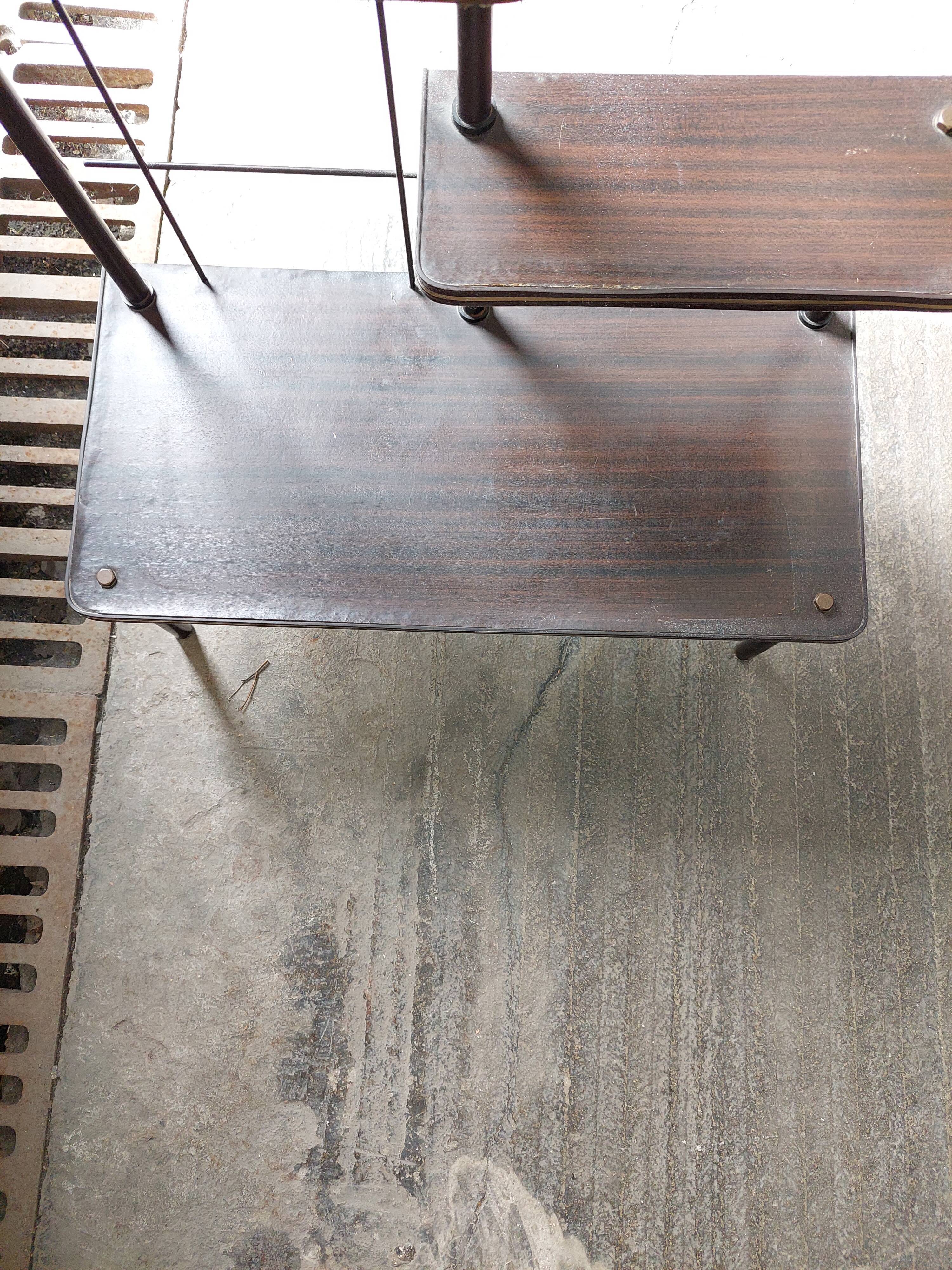 Cabinet shelves compartments 1970