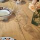 Raw solid oak and chestnut farmhouse table 244cm