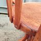Vintage wooden antique office chair