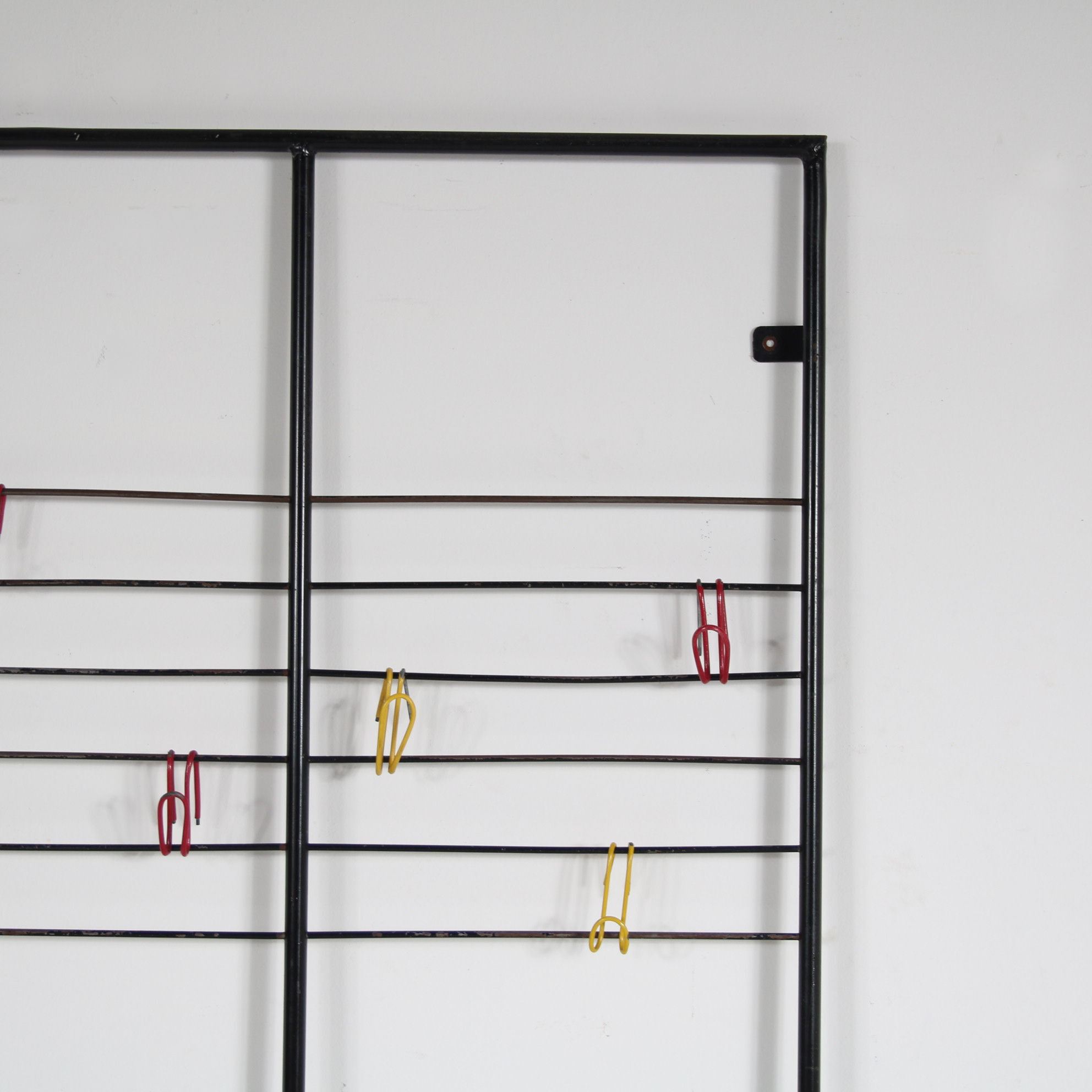 1950s Tone Ladder coat rack by Coen de Vries for Devo, Netherlands