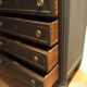Secretary bar 4 drawers, Louis XVI style, XX