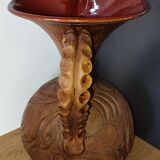 Terracotta vase