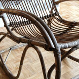 Rattan rocking chair