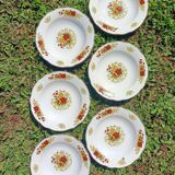 Soup plates x6 Digoin Sarreguemines 💐