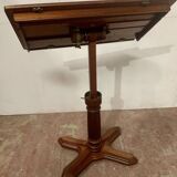 Louis Philippe system table in mahogany, 19th century