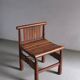 Carved oak low back chair | France | 1960s