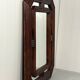 Large dark rattan mirror 1970’s