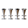 Set of four Dream 4816 bar stools – Pedrali