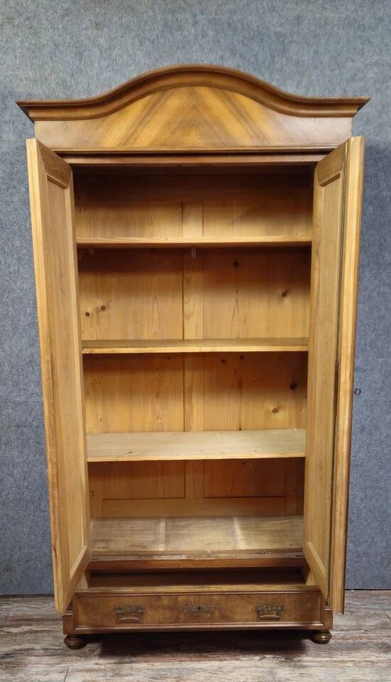 Walnut wardrobe