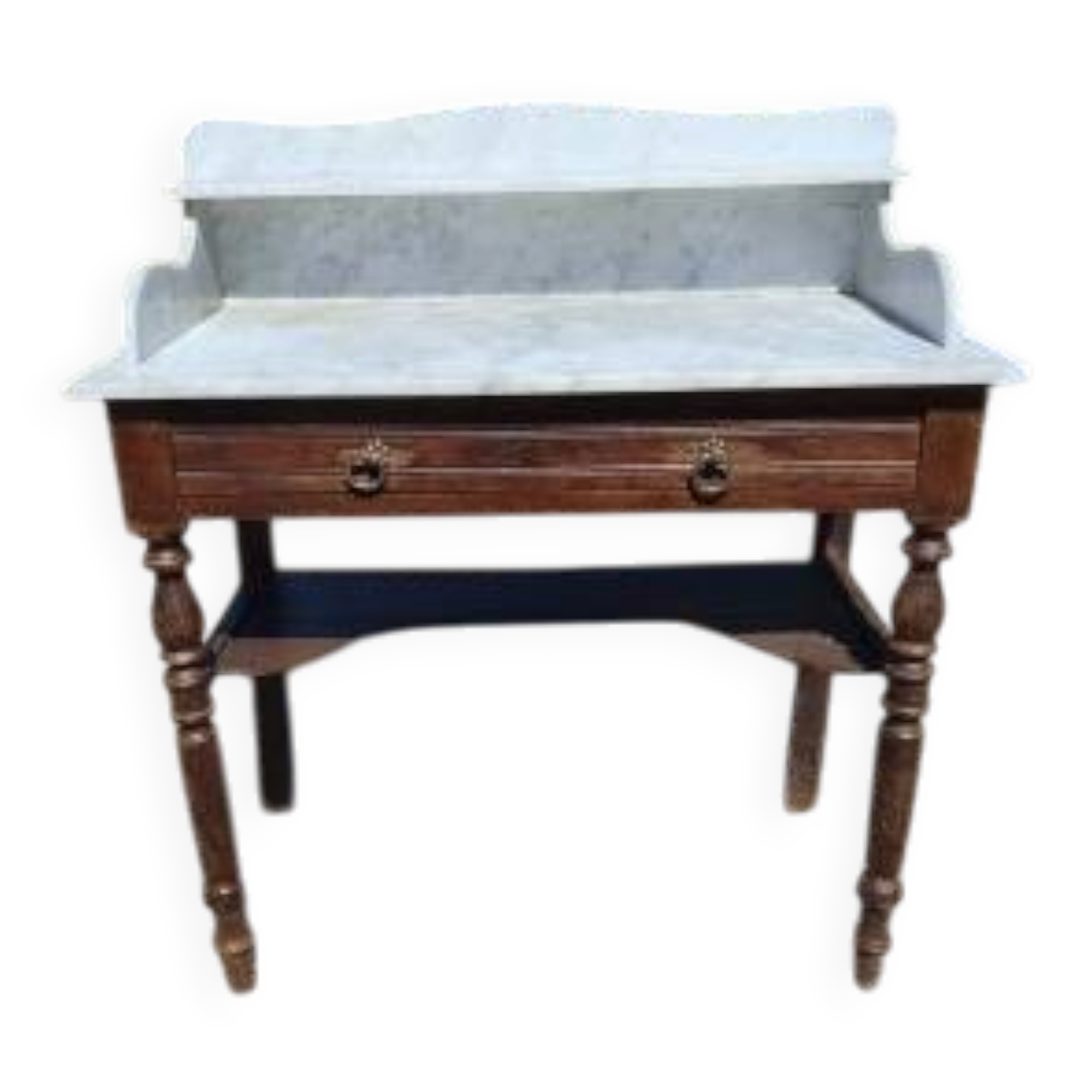 White marble dressing table
