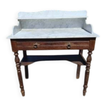 White marble dressing table