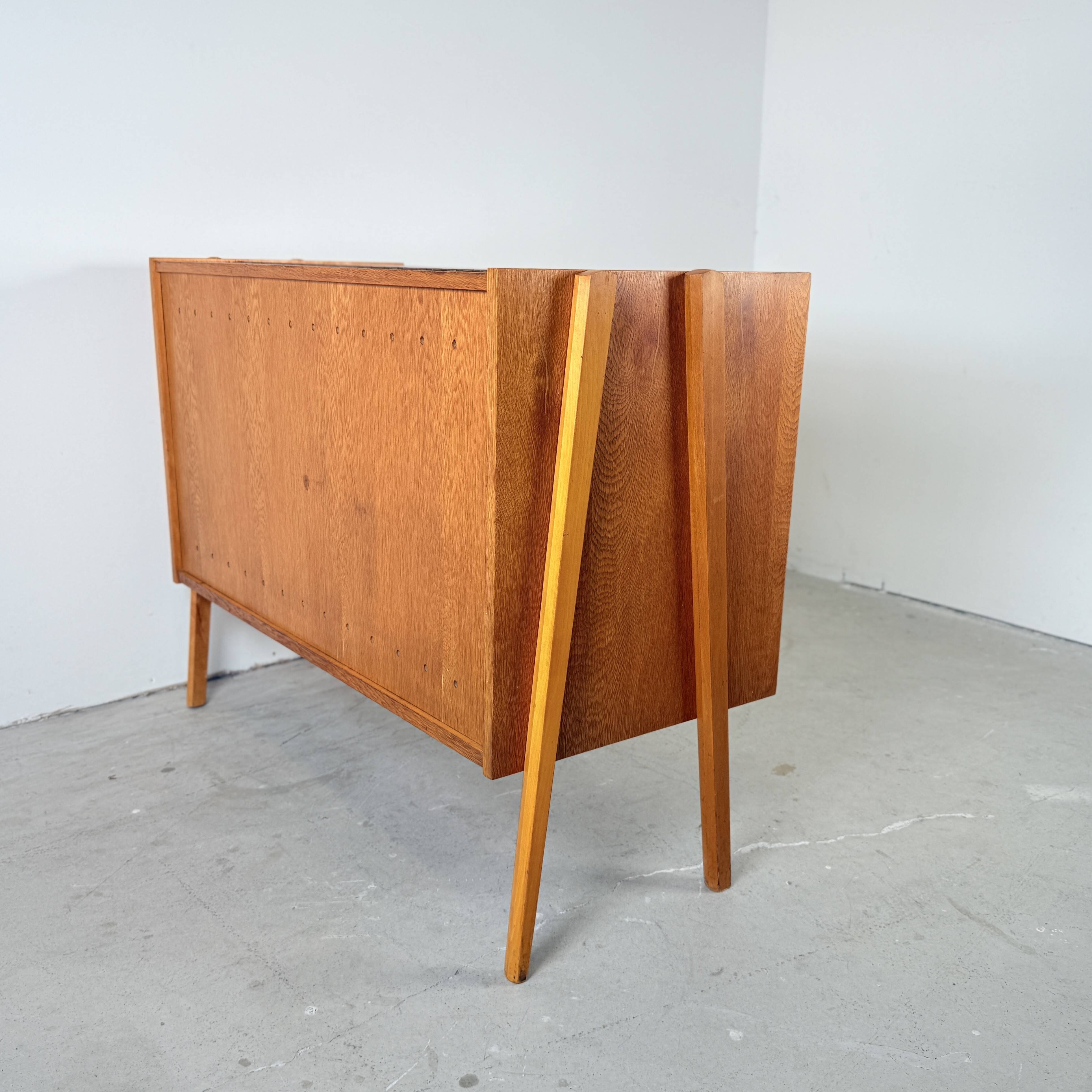 Vintage blanket chest/ toy chest, Frantisek Jirak