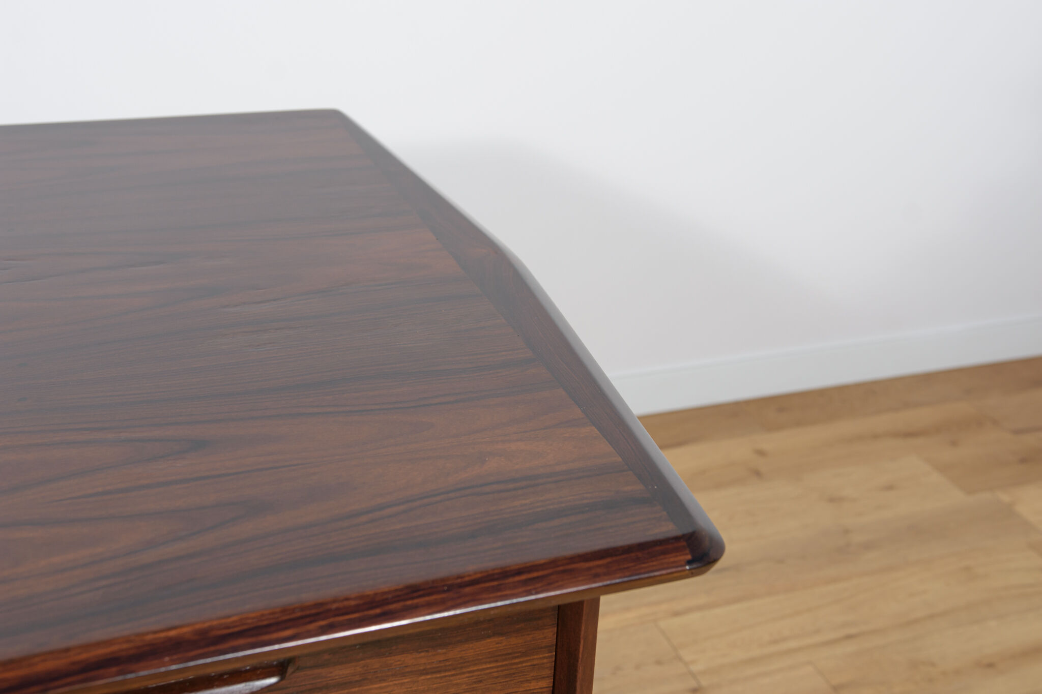 Mid-Century Freestanding Rosewood Desk, 1960s