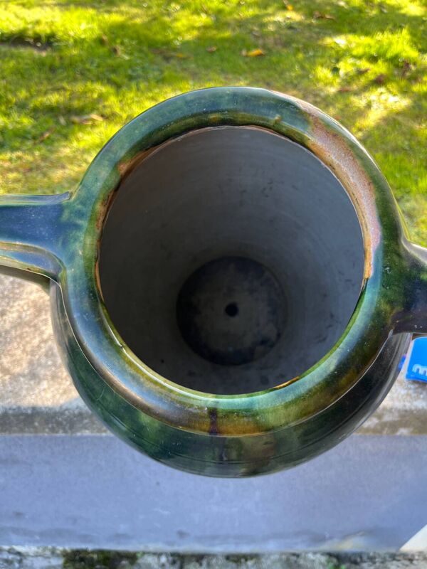 Pot, jarre en terre vernissée