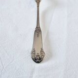 11 Fourchettes à Entrée, Apéritif ou Dessert Métal Argenté Style Art Nouveau 19ème Siècle