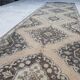 Vintage Turkish hallway rug 106x379 cm