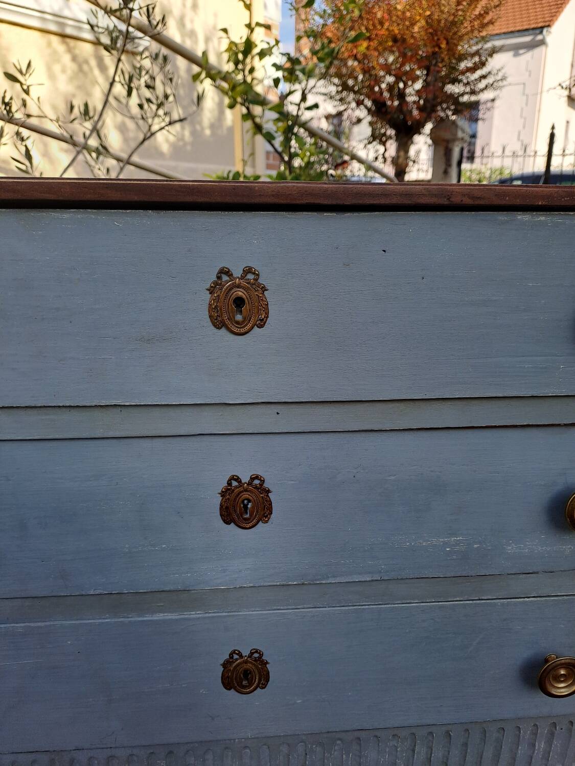 Louis XVI Directory chest of drawers early 19th