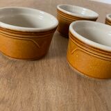 Sandstone ramekins lot of 4
