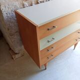 Commode vintage relookée