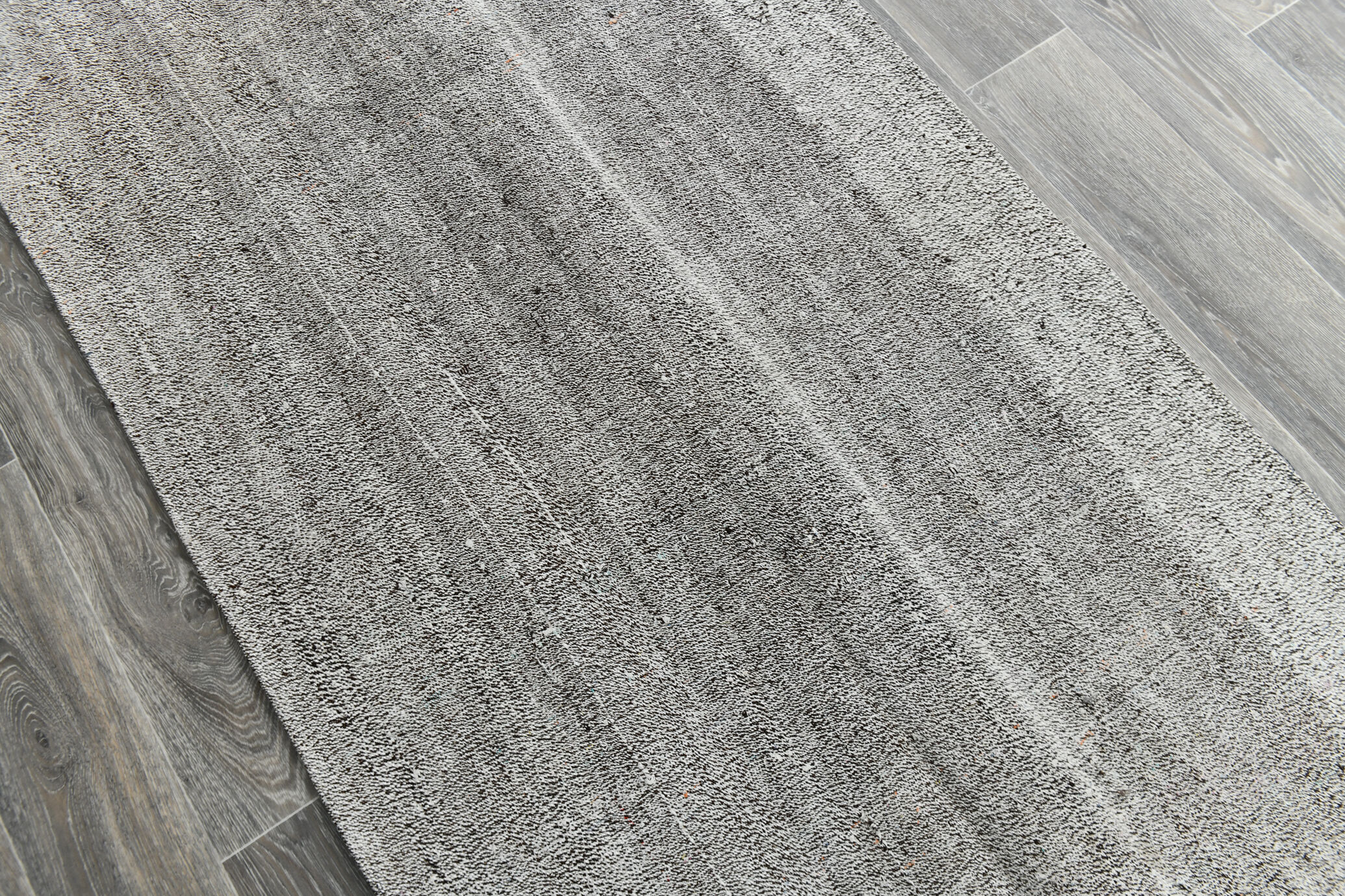 Modern oushak runner rug 103x316cm