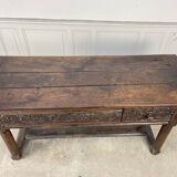 17th century walnut table