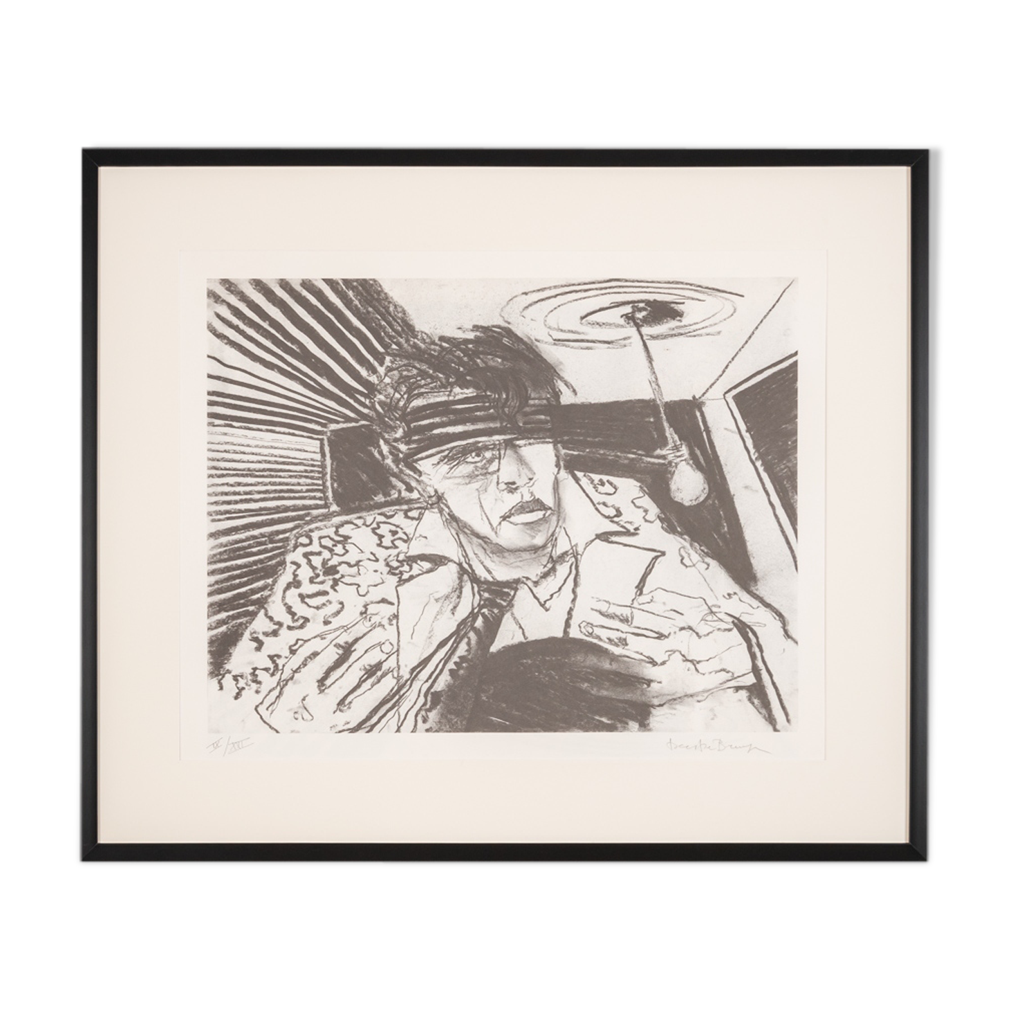 Sex, Drugs and Rock `n Roll, B/W Offset on Paper, 93 x 79 cm