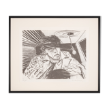 Sex, Drugs and Rock `n Roll, B/W Offset on Paper, 93 x 79 cm