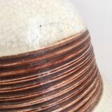 Cracked ceramic lamp foot