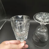 Diamond tip glasses and animal motifs