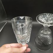 Diamond tip glasses and animal motifs