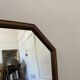Miroir scandinave en bois, années 60