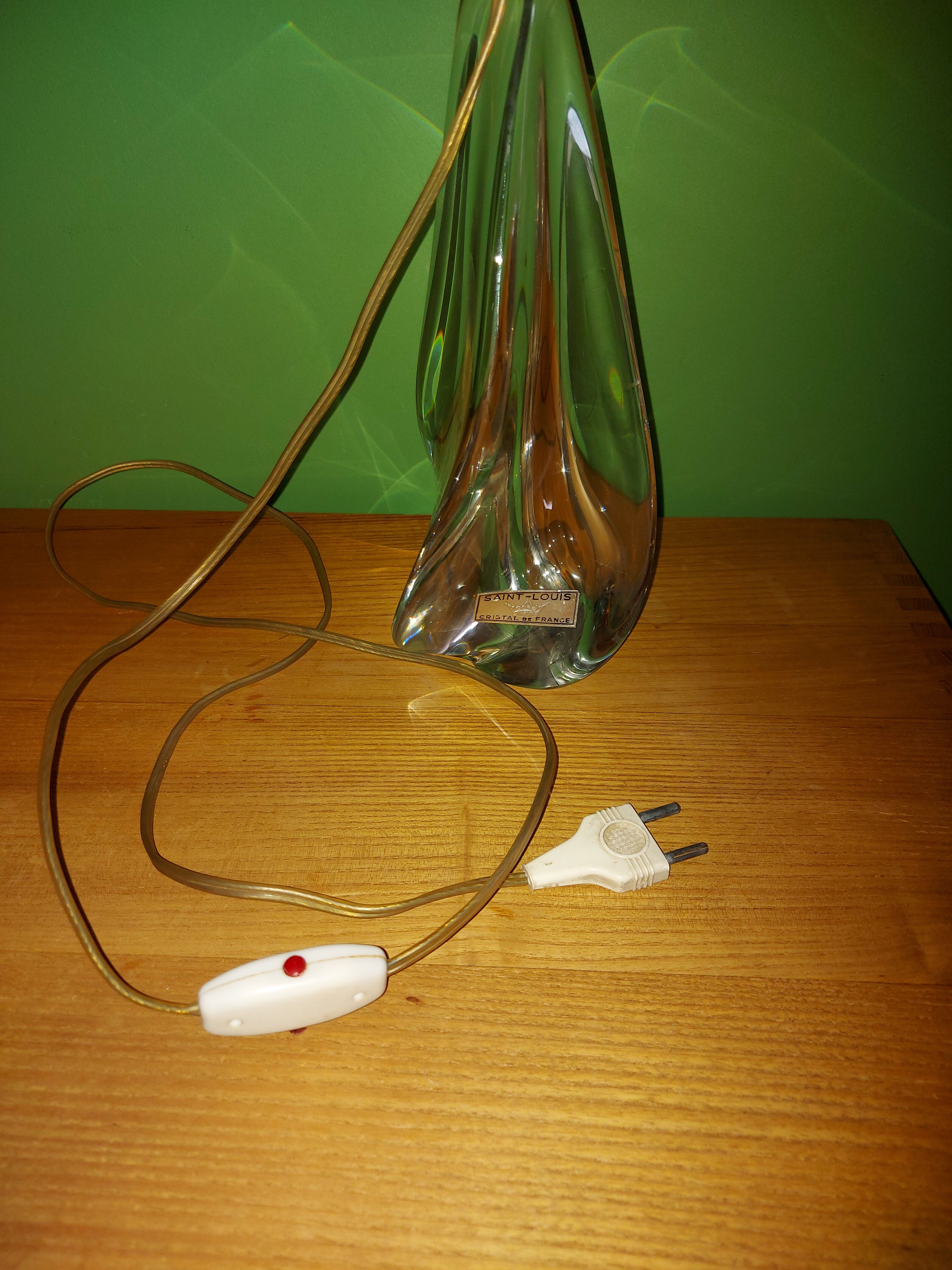 St. Louis Crystal lamp foot