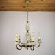 Capodimonte Art Nouveau Vintage Chandelier, 1930s