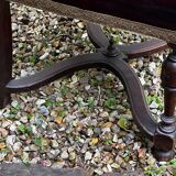 English chair in mahogany, X-shaped legs – 19th century