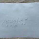 Michel Godjevac – Café des Arts (2008) Original painting signed and d