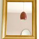 Miroir en bois bi colore