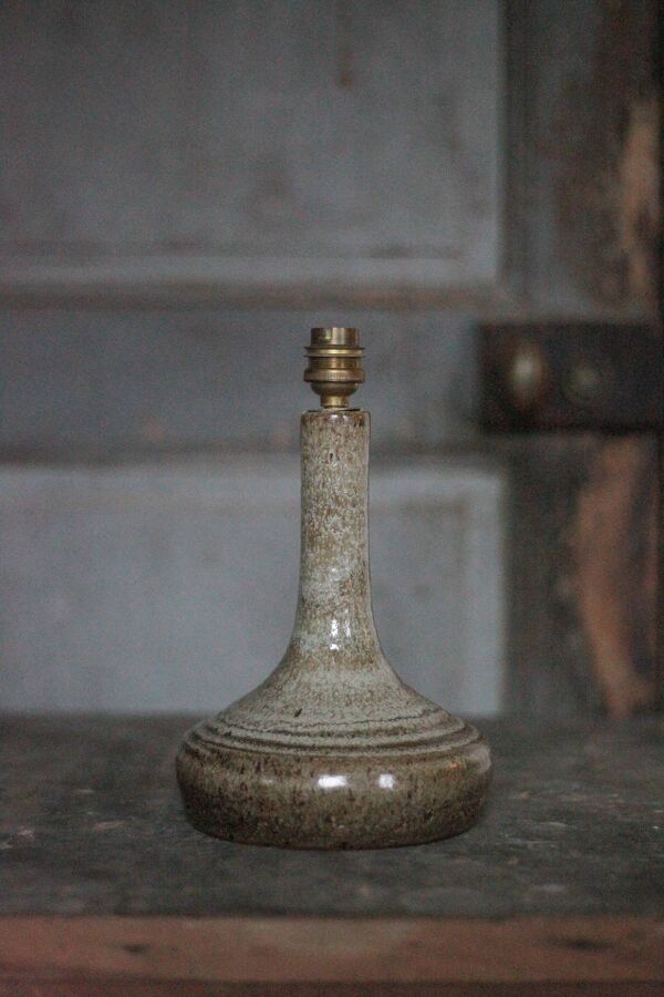 Lampe de chevet, lampe de table, lampe grès de l’Abbaye de Fontgombault