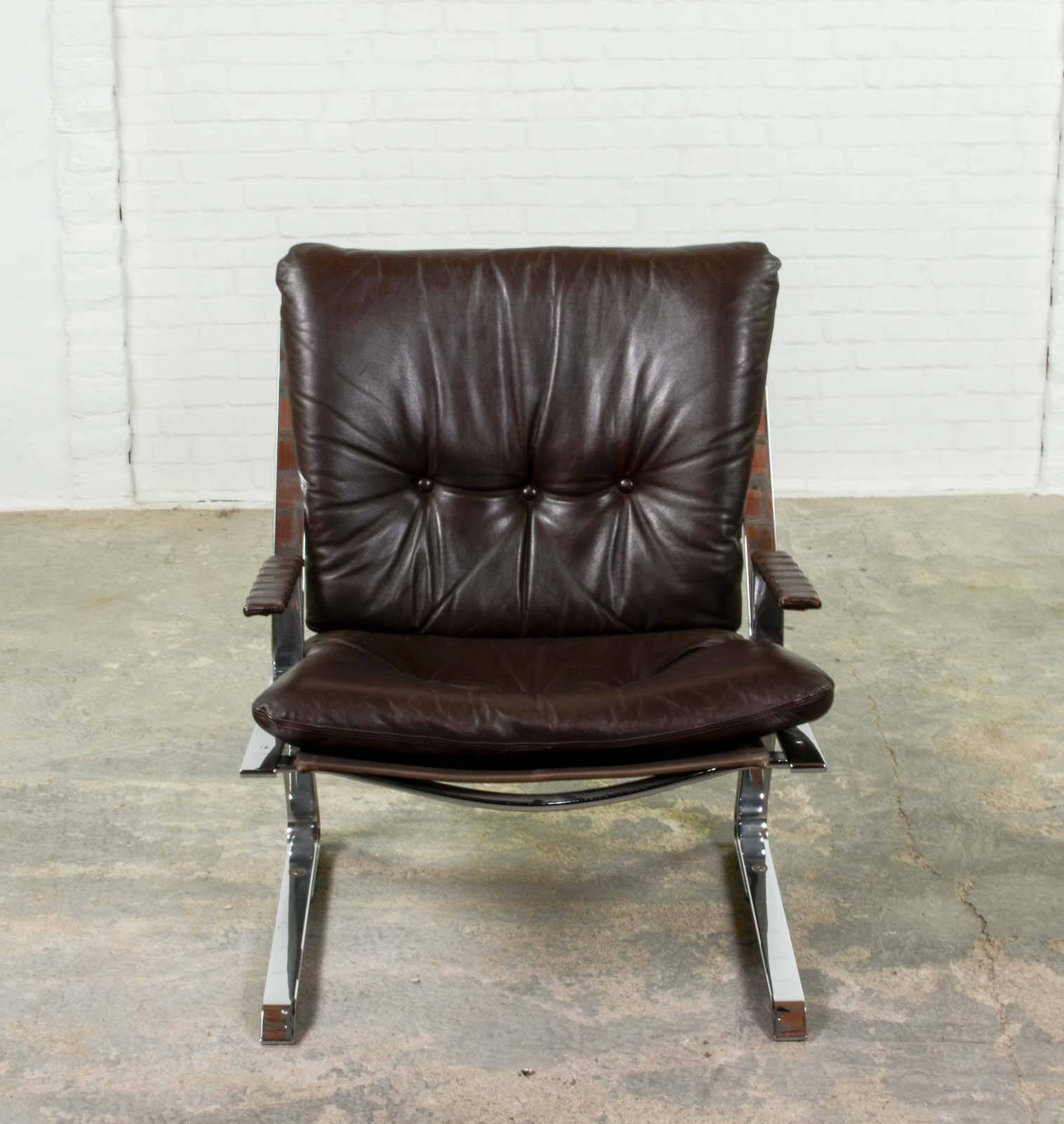 Mid-Century 'Pirate' Easy Chairs by Elsa and Nordahl Solheim for Rykken 60s