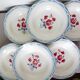 6 assiettes creuses vintage Digoin Sarreguemines modèle Nina Rosa 2008145