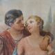 Duo d'estampes sur le thème de l'amour, début du siècle