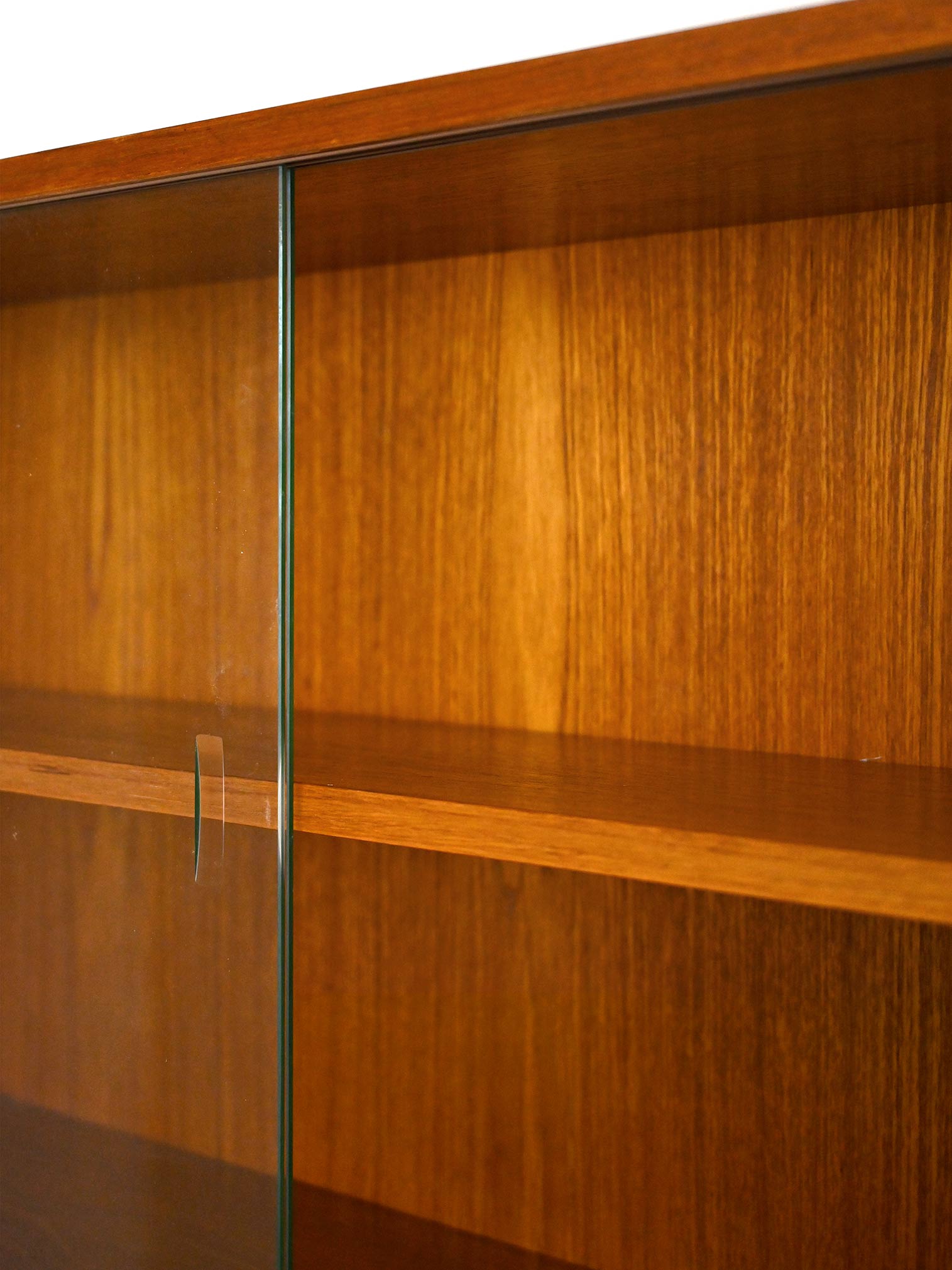 Scandinavian vintage sideboard with display case