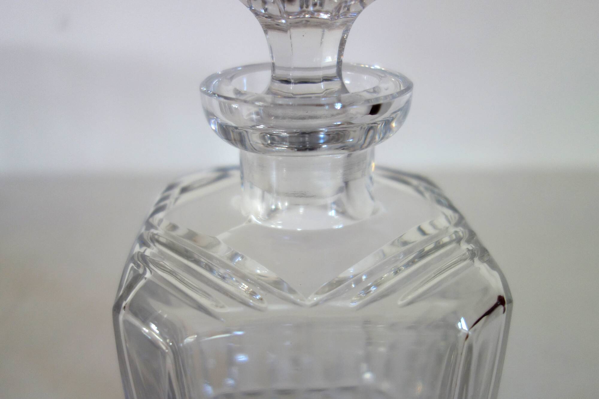 Service à whisky long drink RCR cristal ciselé vintage