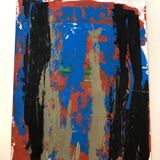 Abstract Gouache on paper